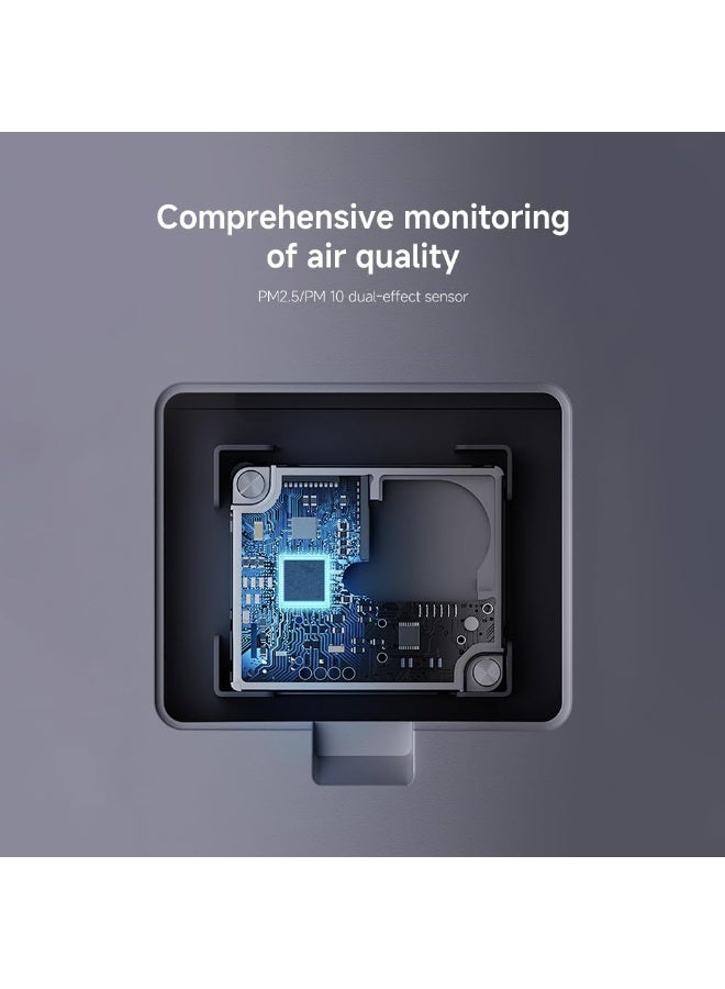 Mii Smart Air Purifier Elite – 600 m³/h CADR, 99.98 % Filter Efficiency, UV‑C & Plasma Sterilization, Ideal for Up to 125 m², OLED Display & Voice Control - Image 3